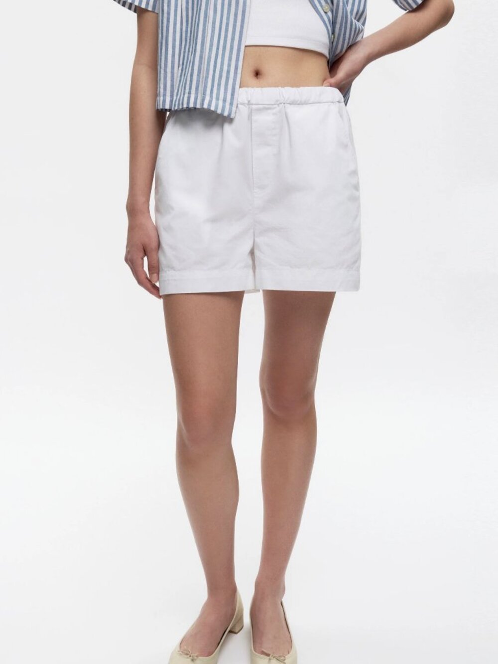 Kotn Merire Boxer Shorts White XL Organic Cotton NWT